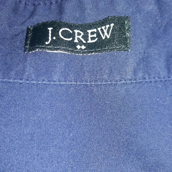 J Crew 3/4 Length Button Up Collared Shirt Career - Picture 3 of 3